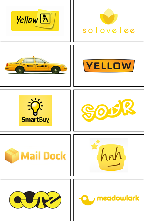 yellow logos