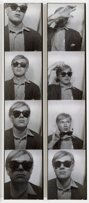 Andy Warhol, un fan incondicional de los fotomatones